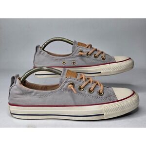 Converse Chuck Taylor All Star Shoreline Sneakers Women's 7 Gray Slip On Shoes